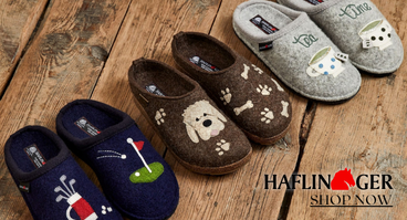 Shop Haflinger clogs and slippers